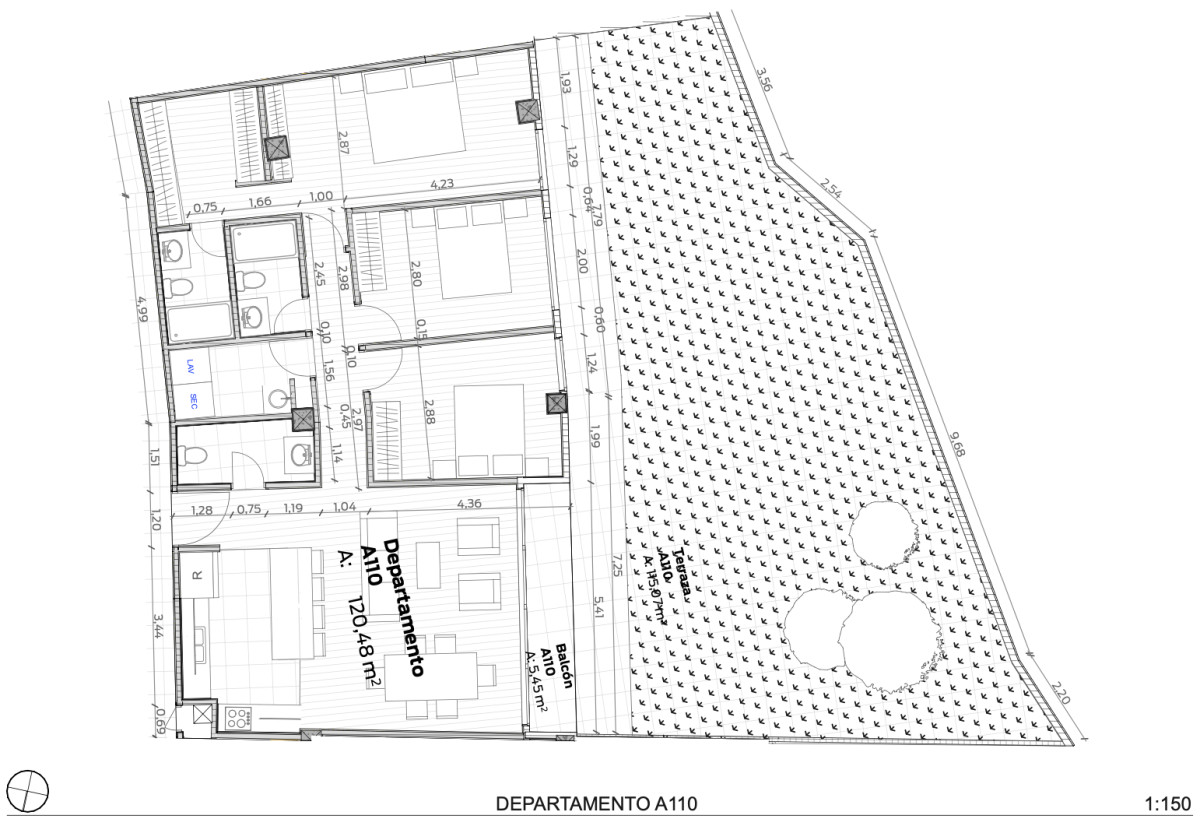 Departamento Planta baja