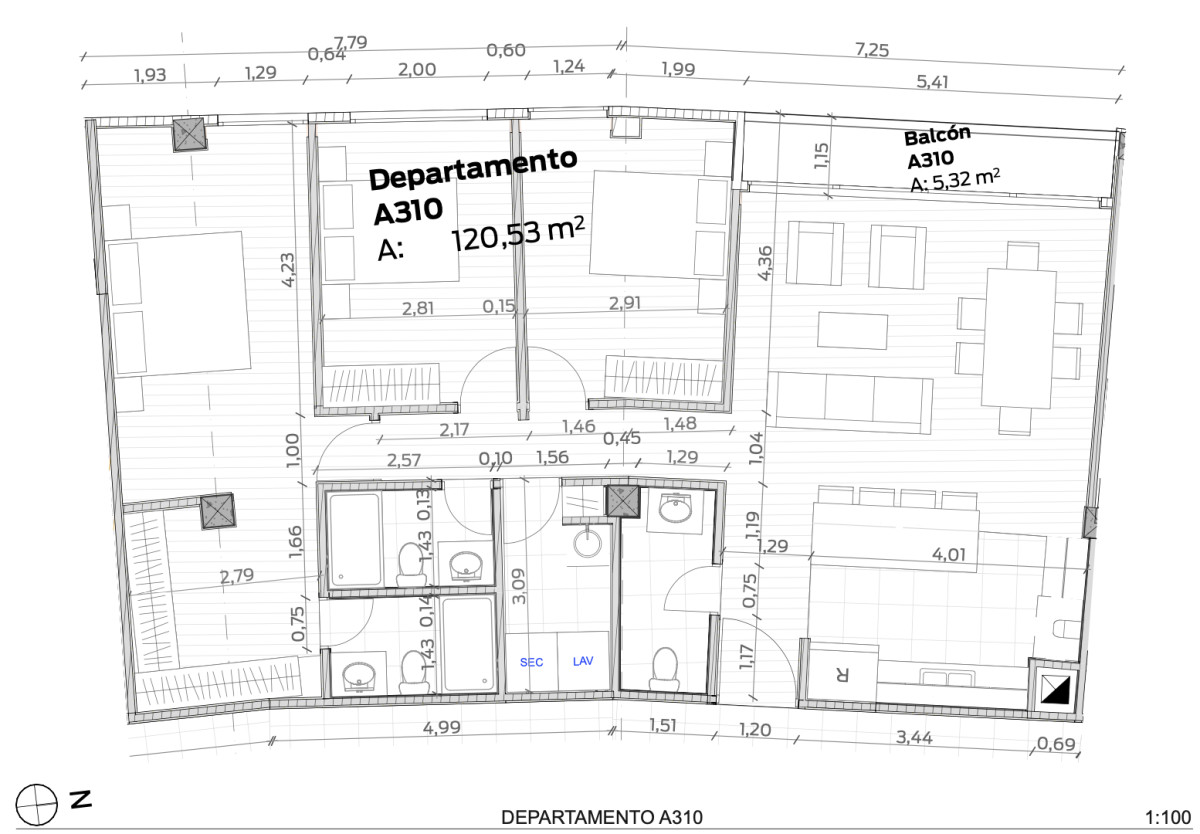 Departamento Planta baja