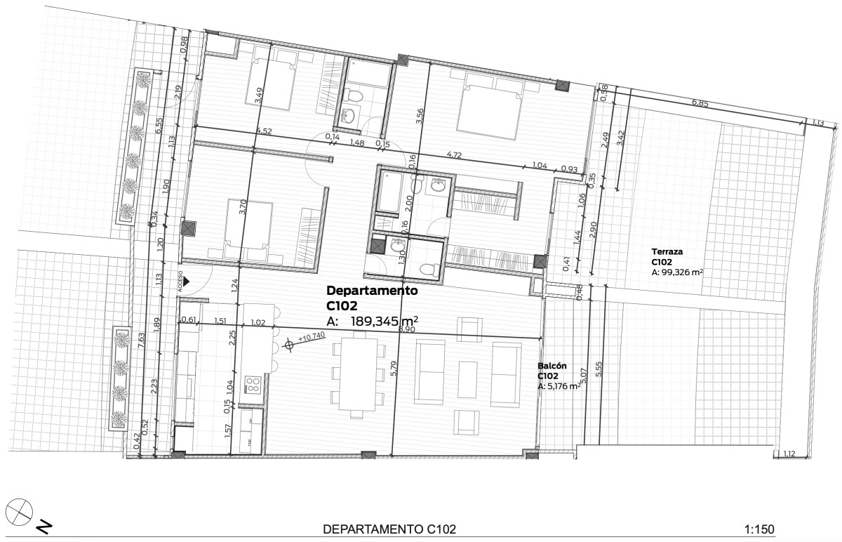 Departamento Planta baja