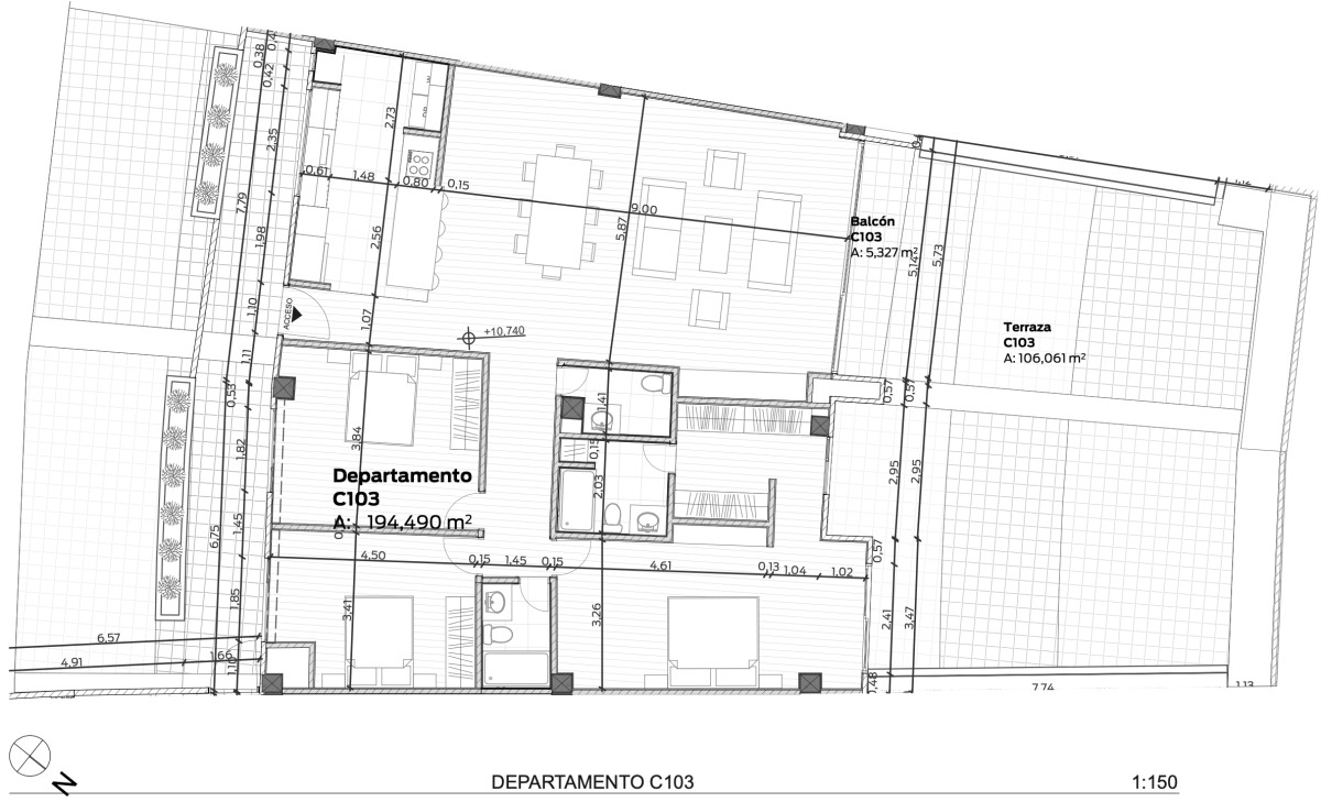 Departamento Planta baja
